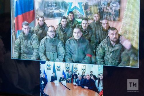 В Казани провели телемост для родственников мобилизованных