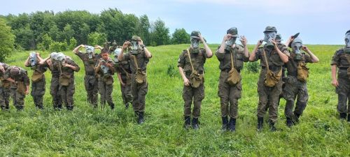 Начались военно-полевые сборы у камскоустьинских кадетов