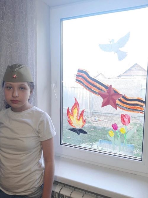 Окна Победы говорят «Спасибо!»