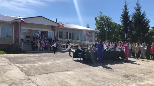 В Камско-Устьинском районе прошли торжественные митинги ко Дню Победы