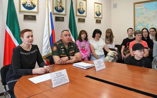 Телемост для родственников мобилизованных