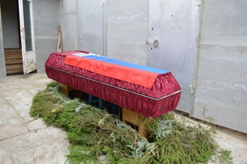В Русских Буртасах простились с участником СВО
