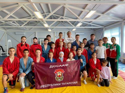Самбисты спортклуба «Рекорд» к новому учебному году готовы