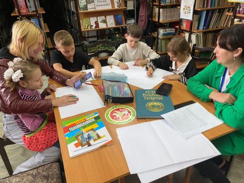 В библиотеке провели игровую викторину