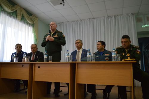 Кадеты встретились с Героями России