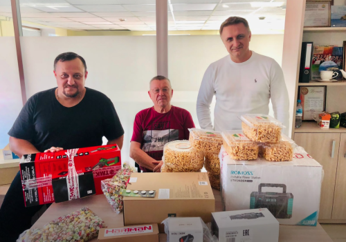 Благотворительный фонд собрал гуманитарную помощь