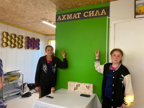 Пчеловоды поддержали волейбольную команду