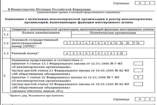НКО можно зарегистрировать в электронном виде