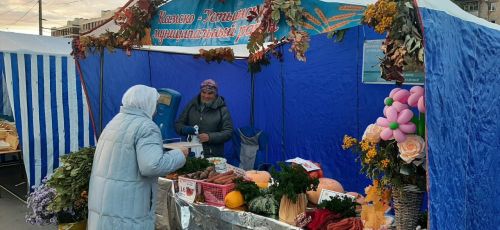 Камскоустьинцы на ярмарке