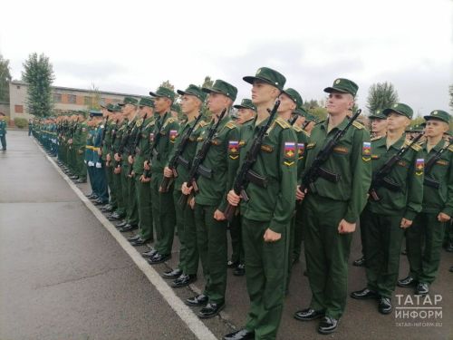 Курсанты приняли присягу
