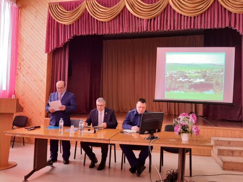 Сход граждан прошел в Большесалтыковском сельском поселении