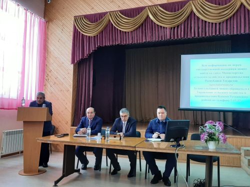 Сход граждан прошел в Большесалтыковском сельском поселении