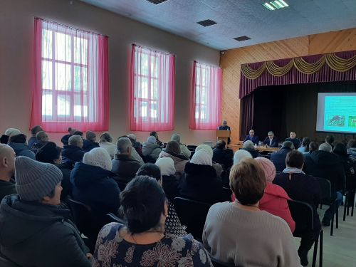 Сход граждан прошел в Большесалтыковском сельском поселении
