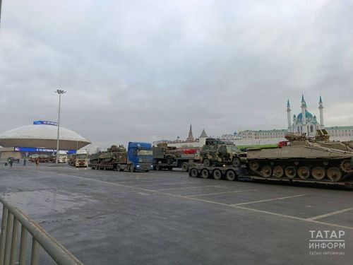 Выставка трофейной техники НАТО прибыла в Казань