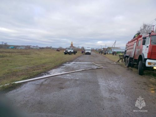 На пожаре в соседнем районе погиб мужчина