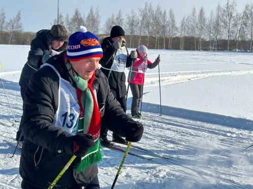 В Камском Устье с самого утра стартовала «Лыжня России 2024»