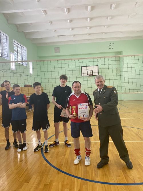 Турнир по волейболу прошел в День защитника Отечества