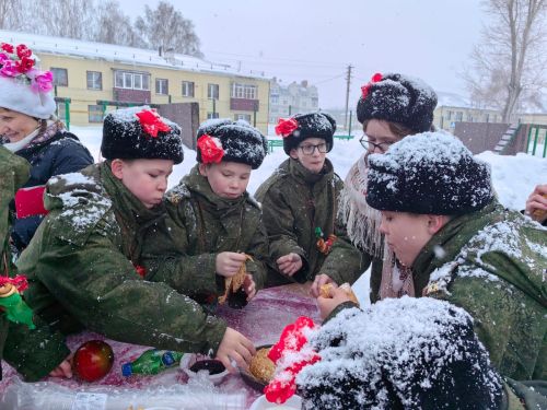 Кадеты Камского Устья провожали зиму