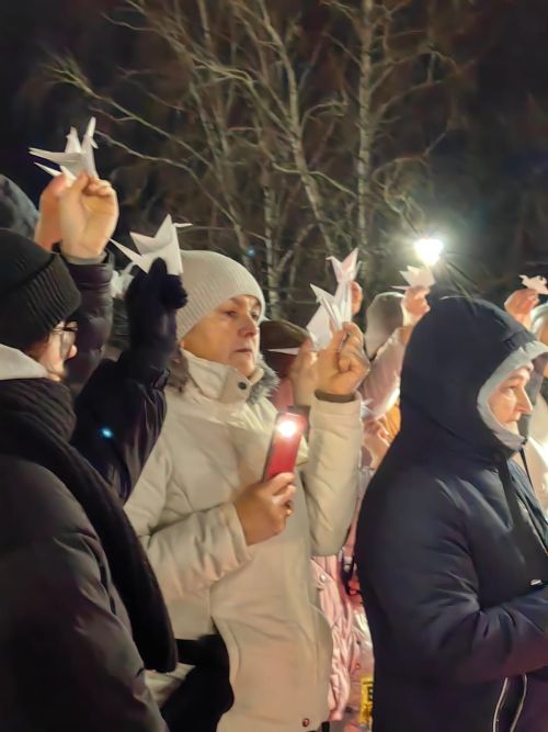 Камскоустьинцы почтили память погибших в теракте