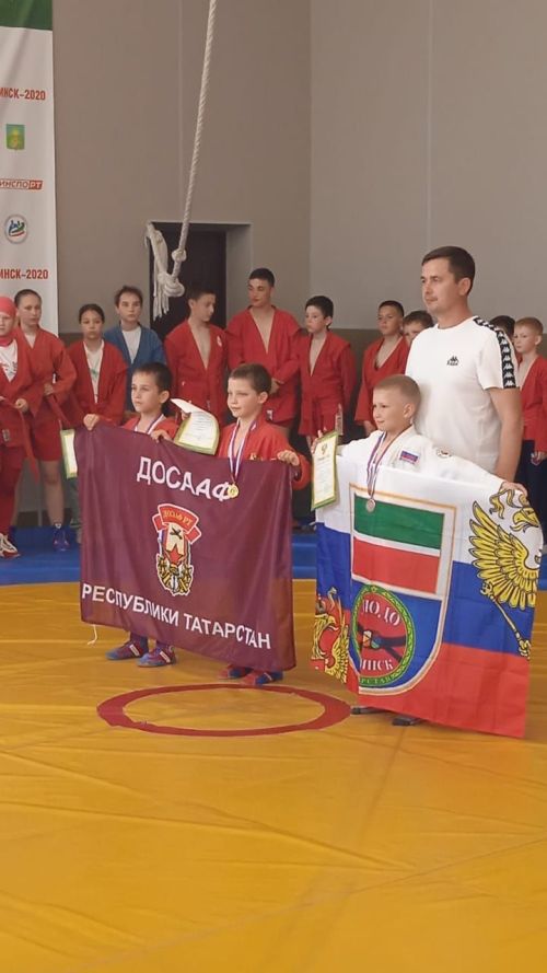 Наши самбисты - здоровое поколение