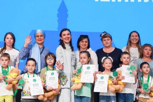 Воспитанники детского сада «Радуга» приняли участие в первом республиканском чемпионате по настольным играм «Акыллы Уеннар»