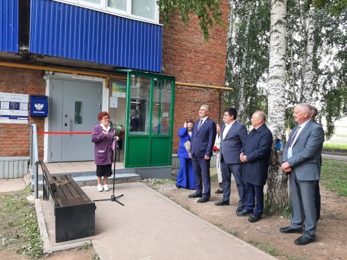 Почтовое отделение открылось после ремонта в Куйбышевском Затоне