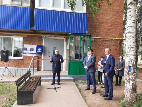 Почтовое отделение открылось после ремонта в Куйбышевском Затоне