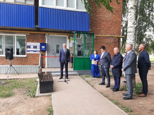Почтовое отделение открылось после ремонта в Куйбышевском Затоне