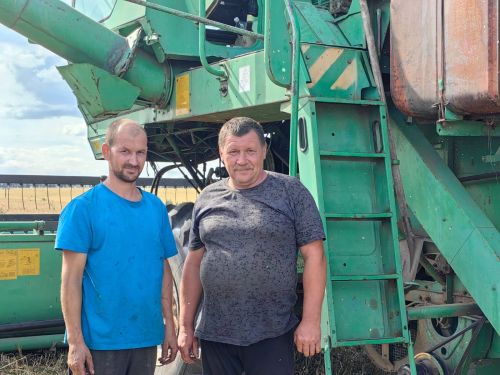 Уборочная в Камском Устье набирает обороты