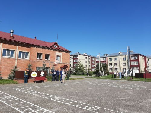 Кадеты торжественно встретили День знаний