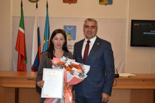 Торжественное награждение прошло в администрации
