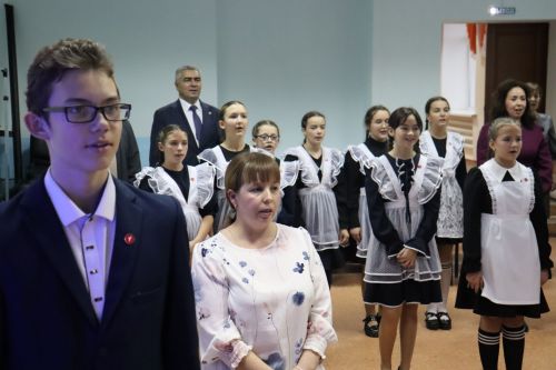 Помощник Раиса встретился с камскоустьинскими школьниками