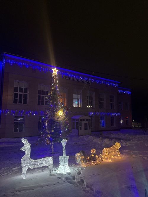 Новогоднее настроение в Камско-Устьинской ЦРБ