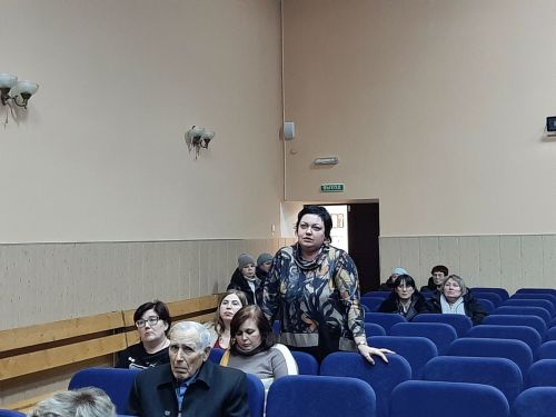 Затонцы просят новый спортивный зал