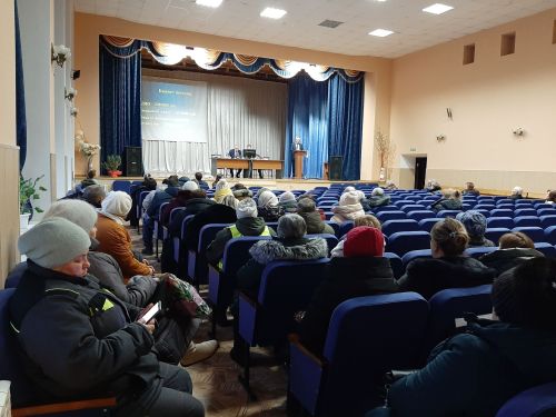Затонцы просят новый спортивный зал