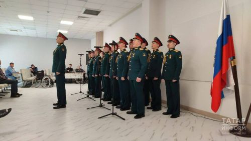Военный оркестр из Санкт-Петербурга приехал в Казань