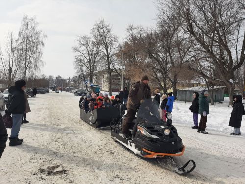 Весело отметили Масленицу в Затоне