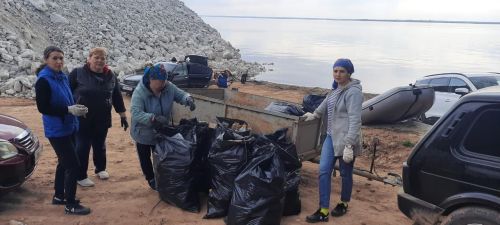 Акцию «Чистый берег» провели в Сюкеевском Взвозе