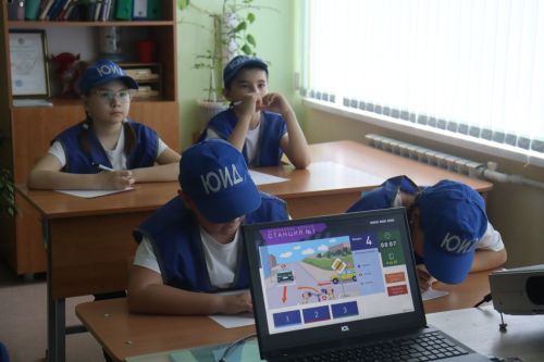 Школьные отряды ЮИД Камско-Устьинского района состязались в муниципальном этапе республиканского конкурса «Безопасное колесо»