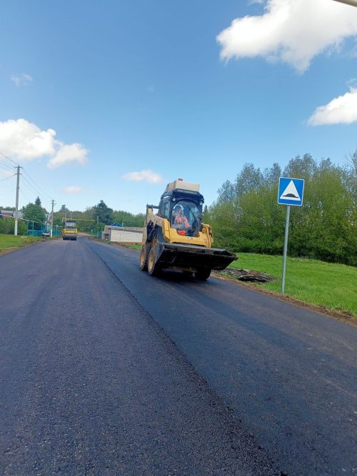 В Больших Кармалах - новая дорога