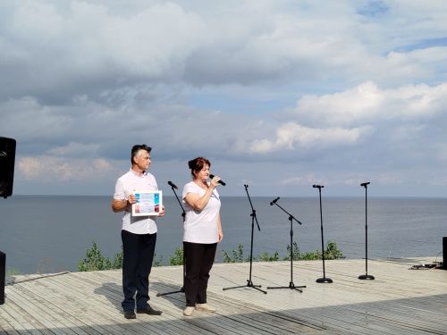 Песне над Волгой и дождь не помеха