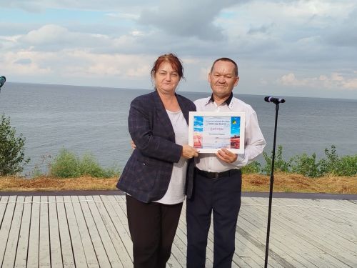 Песне над Волгой и дождь не помеха