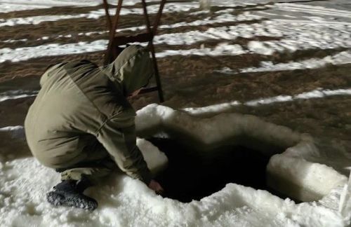 Более тридцати камскоустьинцев вошли в ледяную купель