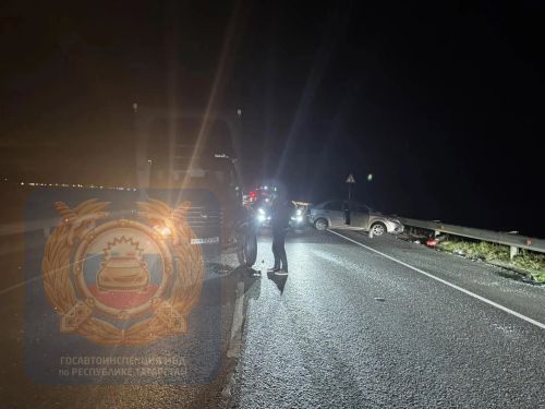 В Верхнеуслонском районе пострадали четыре человека в массовой аварии