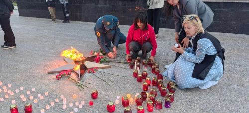 В День памяти и скорби камскоустьинцы собрались у обелиска
