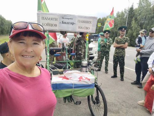 Завершился велопробег Рашида Зиатдинова