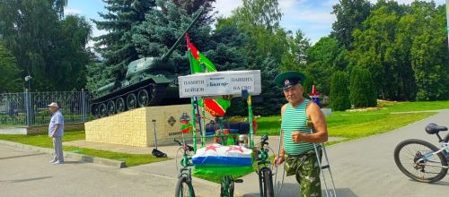 Завершился велопробег Рашида Зиатдинова