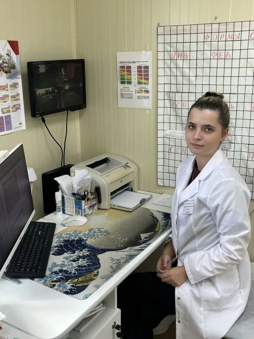 Коллектив Камско-Устьинской ЦРБ пополнила новая медицинская сестра