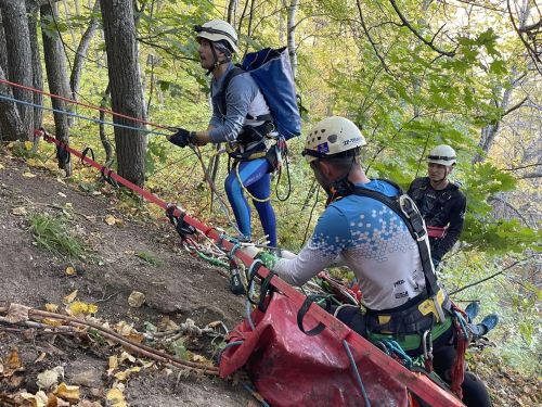 В Камском Устье продолжаются соревнования спасателей