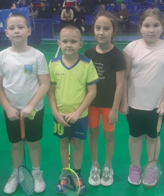 Подающие надежды бадминтонисты есть и в Камском Устье